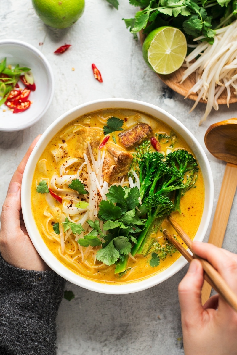 Vegan laksa
